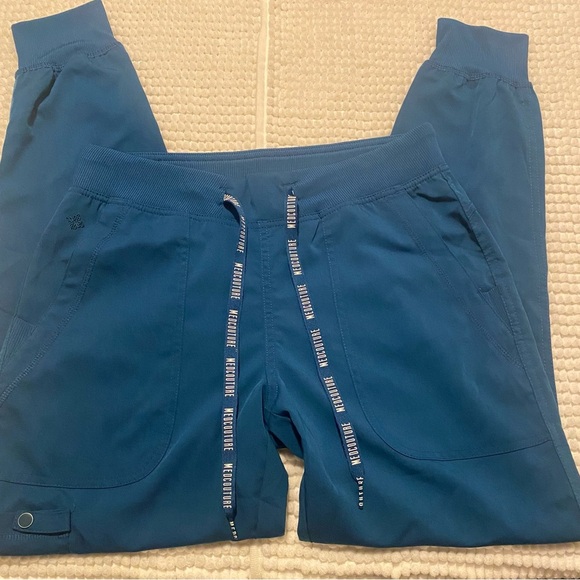 Med Couture Pants - Med Couture Blue Track Pants